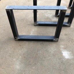 Industrial Metal Frame Table Legs. Dining Or Desk Available in A Range Of Sizes. Set 2. Custom Sizes Available - thumbnail 3