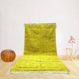 Hand Knotted Berber Rug Genuine Lamb Wool Moroccan Rug