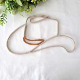 Cowboy Hat Wall Decor in Custom Colors-Western Inspired Home, Nursery, Kids Room Accent Piece - thumbnail 1