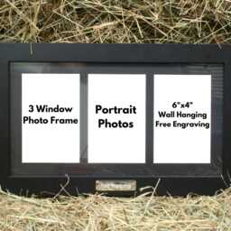 "Safari Animals Personalised Wood Or Metal Picture Frame - 4""x6" - thumbnail 4