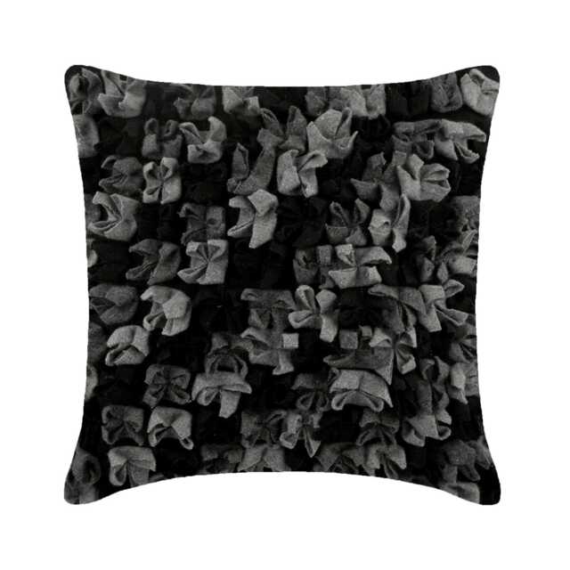 "European Pillowcase Black Designer 24""x24""/26""x26" - image 1