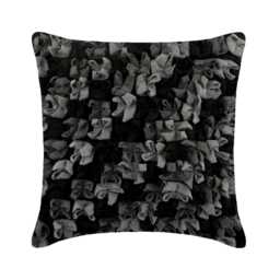 "European Pillowcase Black Designer 24""x24""/26""x26" - thumbnail 1