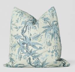 Rl Mary Day Botanical/Slate Pillow Cover