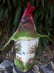 Seasonal Light Felted, Night Lamp, Children Sleep Lamp - thumbnail 1