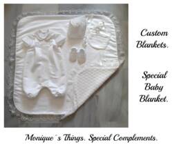 Blanket Special Silk/Minky Blanket. Custom Blankets. Create Your Own Design. Baby Blanket. Day O Daily Use. Baptism, Showers
