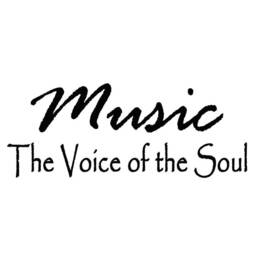 Vwaq Music The Voice Of The Soul Wall Decal Quote Sayings Arts Room Decor - thumbnail 2