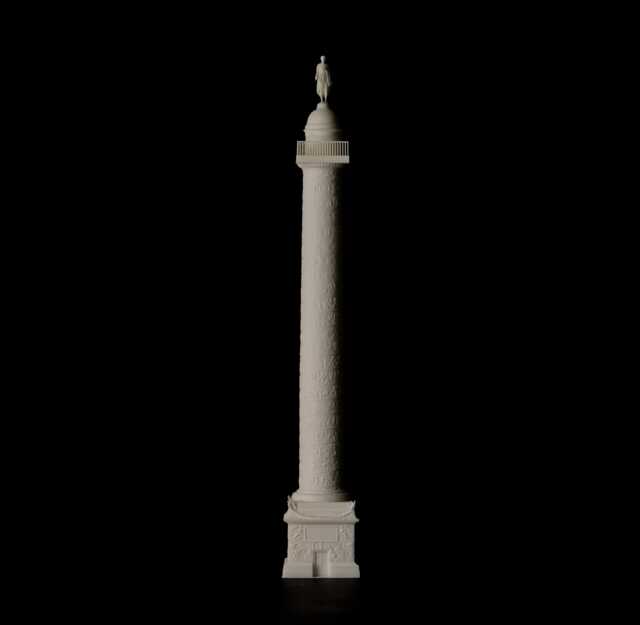 Vend??me Column Napoleonic Monument Scale Model, Paris Landmark, Neoclassical Architecture, Detailed Resin Model - image 1