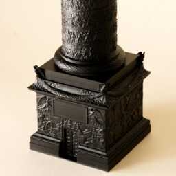 Vend??me Column Napoleonic Monument Scale Model, Paris Landmark, Neoclassical Architecture, Detailed Resin Model - thumbnail 4