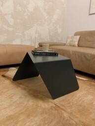 Metal Side Table, Vintage Coffee Lounge Furniture, Design Industrial Sofa Loft Living Room Table