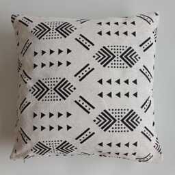 Moroccan Velvet Cushion Cover, Handmade Brocade White Pillow Case, Decorative 20''x20''/50x50 cm