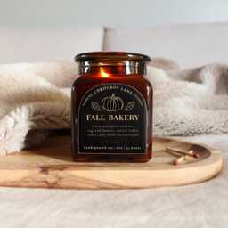 Fall Bakery - Apothecary Candle, Cozy Moody Fall, Dark Academia in Autumn, Book Lover Gift - thumbnail 4
