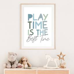 Playroom Print, Wall Art, Play, Nursery Boys Prints, Bedroom Decor, Pastel Art - thumbnail 2