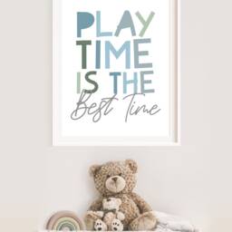 Playroom Print, Wall Art, Play, Nursery Boys Prints, Bedroom Decor, Pastel Art - thumbnail 3
