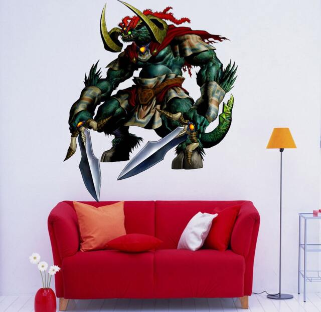 Ork Full Color Decal, Fantasy Hero Color Sticker, Goblin Wall Art, Cn 168