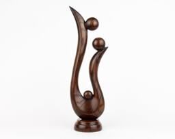 Abstract Family Sculpture, Wooden Sign, Is Everything, Wood Carving, Big Ornaments, Custom Statue