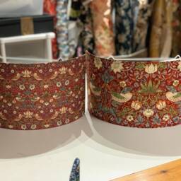 Fabric Wall Light Shade Half Lampshade, Sconce Lighting - 14 - thumbnail 4
