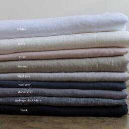 Rod Pocket Linen Kitchen Curtain, Sheer White Cafe Valance, Rustic Style - thumbnail 4