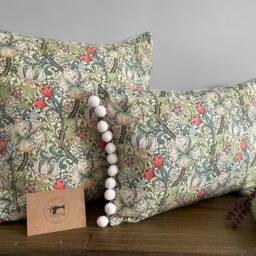 William Morris Golden Lily Handmade Cushion Covers - thumbnail 4
