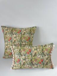 William Morris Golden Lily Handmade Cushion Covers - thumbnail 1