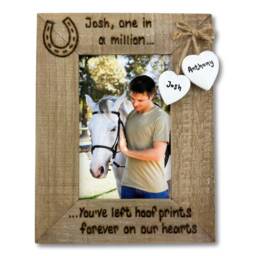 Horse Memorial Picture Frame - Loss/in Memory Personalised 6x4 - thumbnail 1