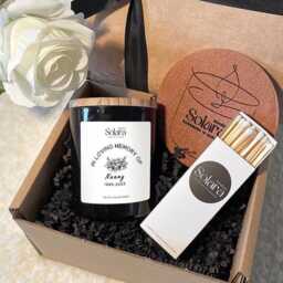 Tribute Candle For A Special Person, Personalized Memorial Gift in Memory Of Loved One, Comforting Sympathy Remembrance Funeral
