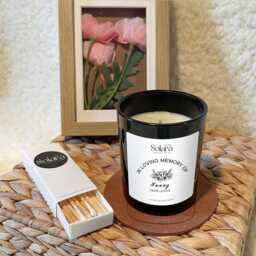 Tribute Candle For A Special Person, Personalized Memorial Gift in Memory Of Loved One, Comforting Sympathy Remembrance Funeral - thumbnail 3