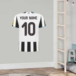 Newcastle United Football Club - Personalised 25-26 Shirt Wall Sticker - thumbnail 1