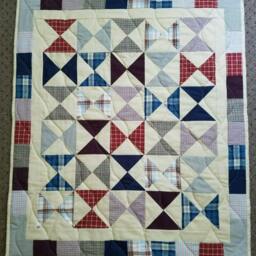 Memory Blanket/Remembrance Quilt Tee Shirt Blanket T-Shirt Blanket/ Clothing Tie - thumbnail 2