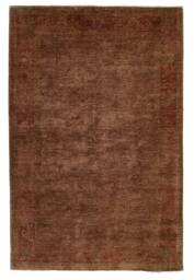 4x6 Purple & Rose Turkish Overdyed Rug - thumbnail 1