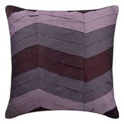 "Decorative Plum Purple Throw Pillow For Bed 24""x24""/26""x26"