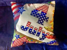 July 4Th Print Decorative Pillow Covers - thumbnail 1