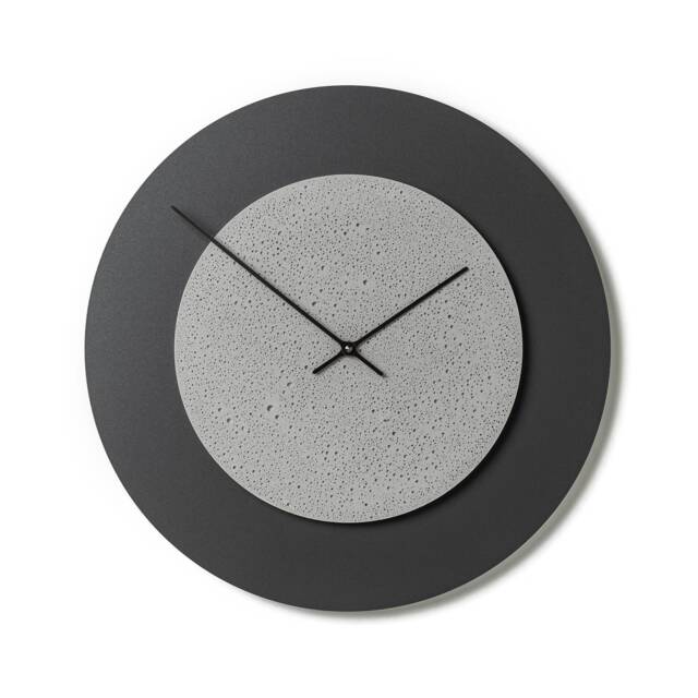 Metal-Concrete Wall Clock 17, 4 - image 1
