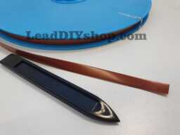 Copper Self Adhesive Stick On Lead Strip Window Craft