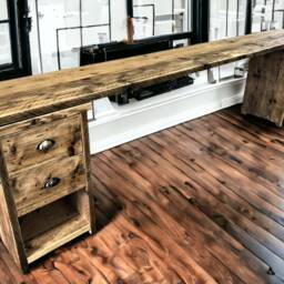 Pedestal Office Desk With Under Cupboards, Storage Unit - The Bruntsfield - thumbnail 3