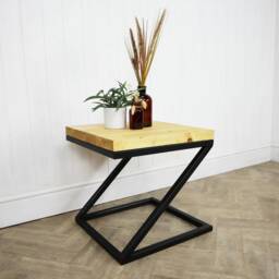 Z Floating Side Coffee Table - Welded Box Steel Customisable