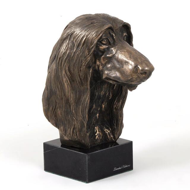 Afghan Hound, Dog Marble Statue, Limited Edition, Artdog. Made Of Cold Cast Bronze. Perfect Gift. Limited Edition - image 1