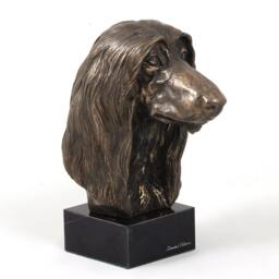 Afghan Hound, Dog Marble Statue, Limited Edition, Artdog. Made Of Cold Cast Bronze. Perfect Gift. Limited Edition