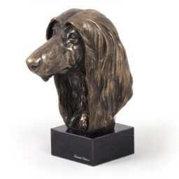Afghan Hound, Dog Marble Statue, Limited Edition, Artdog. Made Of Cold Cast Bronze. Perfect Gift. Limited Edition - thumbnail 3