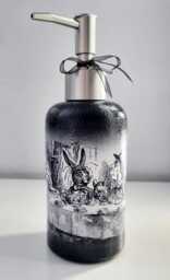 Alice in Wonderland Soap Dispenser Mad Hatter Tea Party Decor - thumbnail 1