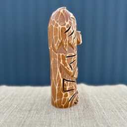 Wooden Bear Sculpture Mountain Cabin Decor Hand Carved Wildlife Art Rustic Lodge Animal Gift Nature Inspired Figurine - thumbnail 4