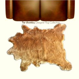 Faux Deer Skin Rug - Plush Shag, Usa Made Pelt - thumbnail 1