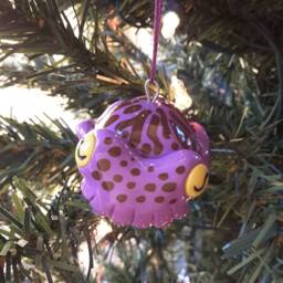 Cuttlefish Christmas Ornament - thumbnail 3