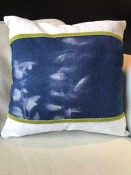 Cyanotype Pillow - thumbnail 1