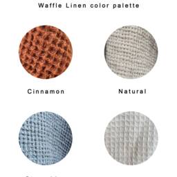 Linen Waffle Bath Towels/Soft Body Towels in Various Sizes & Colors Highly Absorbent Hypoallergenic European Flax - thumbnail 4