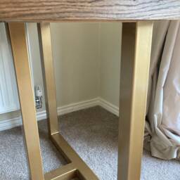 Handmade Steel Table Legs - Pair - T-Shape, Custom Powder Coat Finish - thumbnail 3