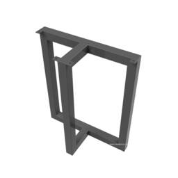 Handmade Steel Table Legs - Pair - T-Shape, Custom Powder Coat Finish - thumbnail 2