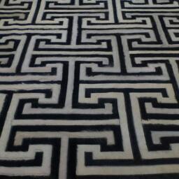 "Cowhide Patchwork Rug Raw Leather Argentina - Free Shipping Model " - thumbnail 3