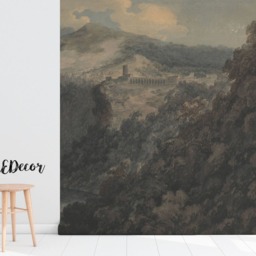 Lake Among Mountains Wall Mural, Self Adhesive, Peel & Stick, Removable Wallpaper, Classic, Repositionable, Decor, Decal #100 - thumbnail 2
