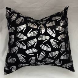 Halloween Pillow Cover, Velvet Pillow, Home Decor, Black Decor, Throw Halloween, Halloween Gifts - thumbnail 2