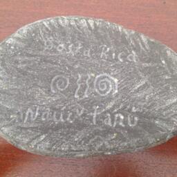 Borucan Indian Stone Metate, Grinding Sculpture, Authentic, Historical, Limited - thumbnail 4